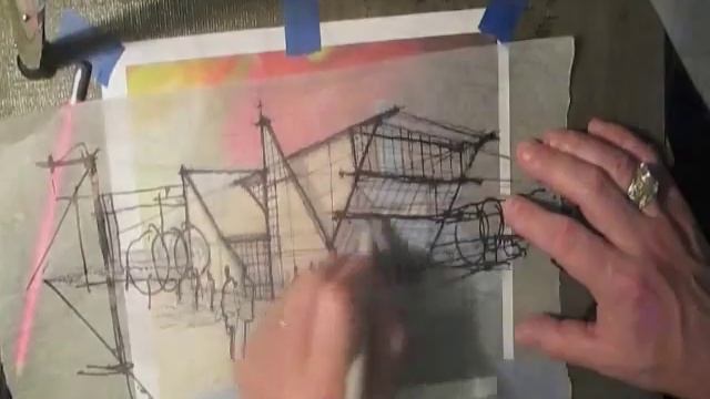 University Student Center Concept Sketch Development - BLDD Architects смотреть онлайн