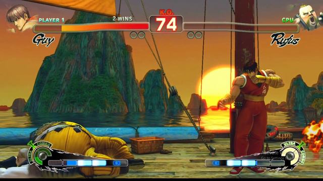 Guy Vs Rufus || Ultra Street Fighter 4 || Gameplay Walkthrough Part-4 смотреть онлайн