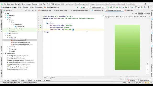 [Part 2] Cubic mode in line chart in Android Studio | Game App Studio | Android Tutorials смотреть онлайн