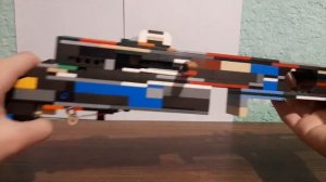 обзор на маю самаделку ППШ-41 из лего