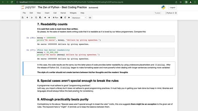 The Zen of Python - Best Coding Practice смотреть онлайн