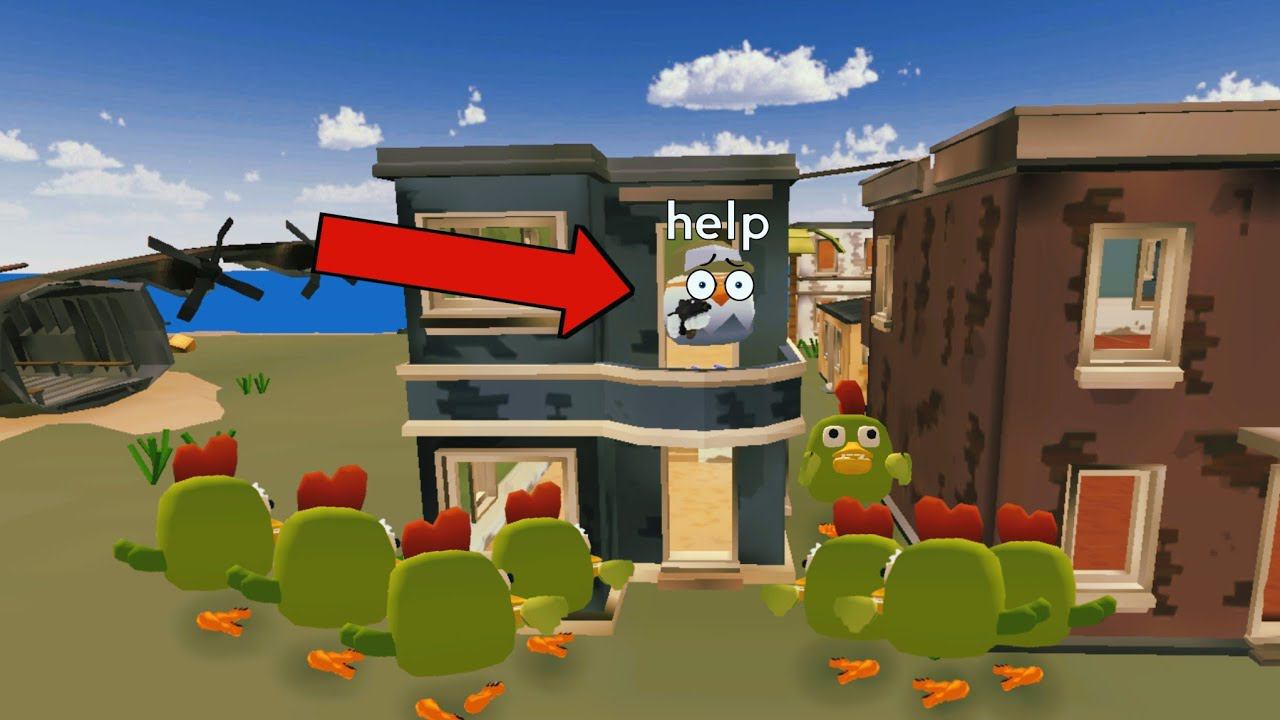 CHICKEN GUN FUNNY MOMENTS №2