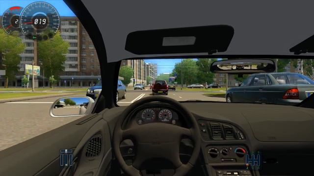 City Car Driving Mitsubishi Eclipse GSX HD смотреть онлайн