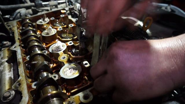 Замена маслосъёмных колпачков без снятия ГБЦ смотреть онлайн