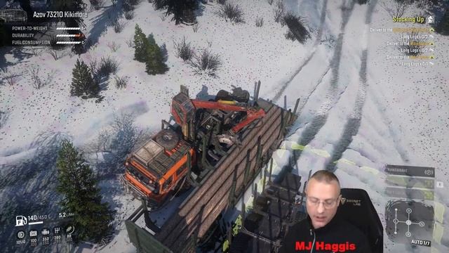 Snowrunner Ep 442 Yukon - "Stocking Up" смотреть онлайн