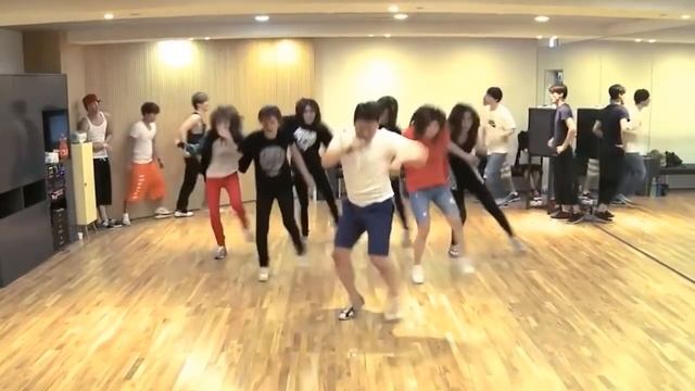 PSY - Gangnam Style mirrored Dance Practice смотреть онлайн