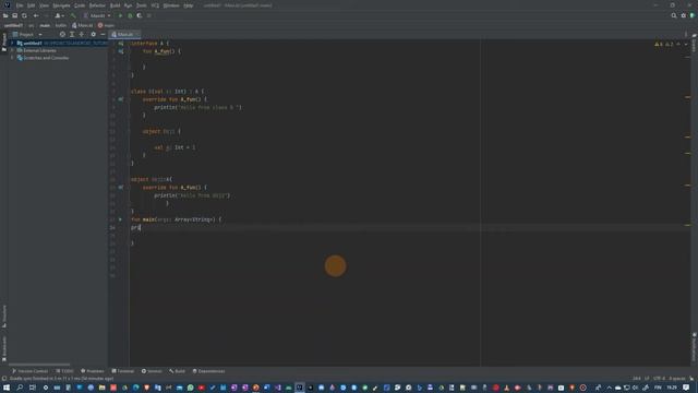 Brief Introduction to Kotlin part 11. Interface. Class. Object. смотреть онлайн
