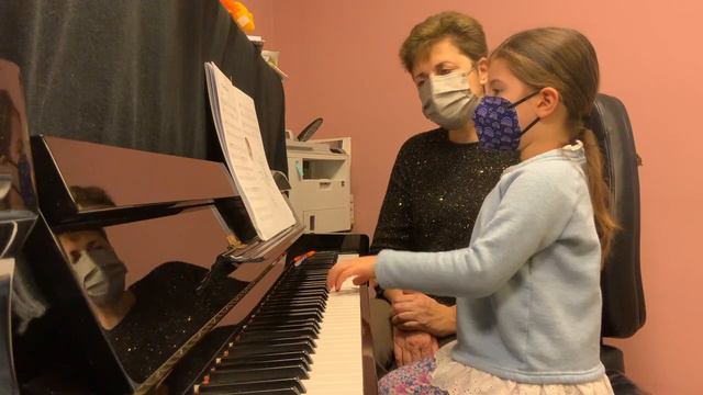 Piano Lesson With Clara (5). Irina Gorin