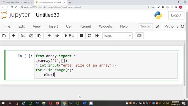 28. Searching element in an array using Linear search in Python by Bharathi Patnala смотреть онлайн