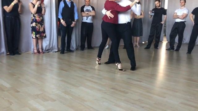 Facundo Pinero Y Vanessa Villalba. Moscow. 16.02.2019