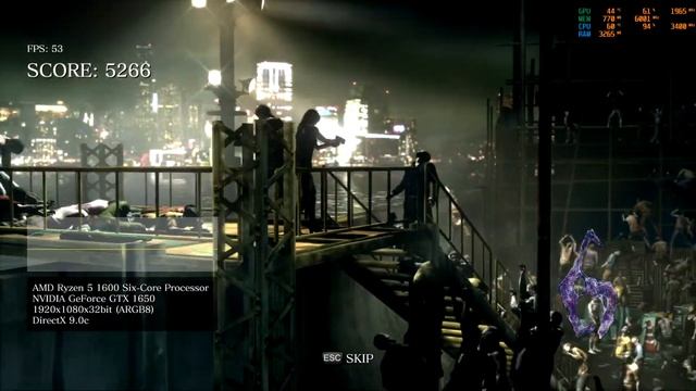 How Resident Evil 6 runs on a Ryzen 5 1600 CPU + Nvidia 1650 GPU (BUDGET BUILD) смотреть онлайн