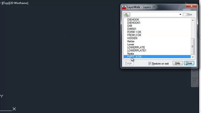 Quick View All AutoCAD Layers смотреть онлайн