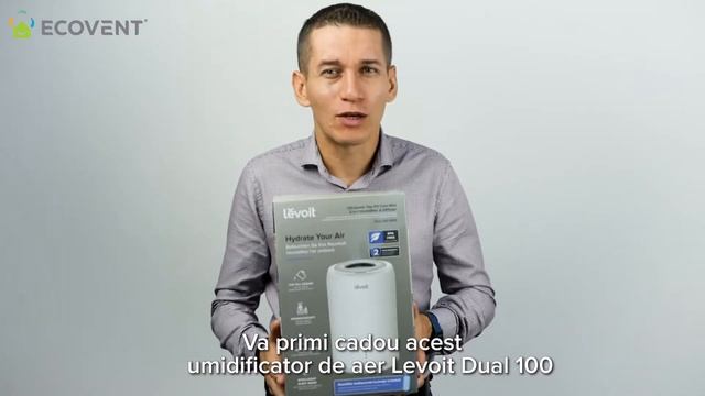 GIVEAWAY Umidificator de Aer Levoit Dual 100! смотреть онлайн
