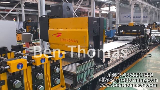 Автоматическая линия для производства профнастила | Оборудование для производства профнастила смотреть онлайн