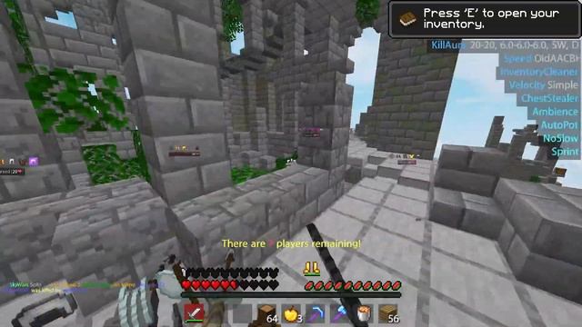 OP fly in blocks mc (FDP Client) смотреть онлайн