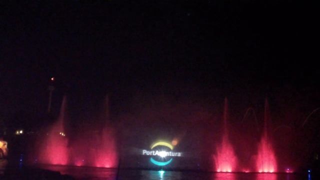 WATER & FIREWORKS SHOW - PORT AVENTURA - SPAIN смотреть онлайн