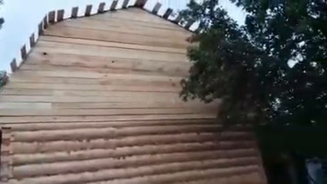 Сруб бани 4х6 с ломаной мансардной крышей развернутой в коньке смотреть онлайн