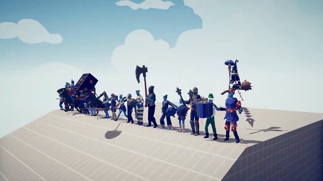 SERAPHIM vs SECRET Team - Totally Accurate Battle Simulator TABS смотреть онлайн
