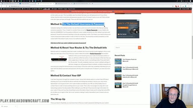 How To Port Forward for A Minecraft Server смотреть онлайн