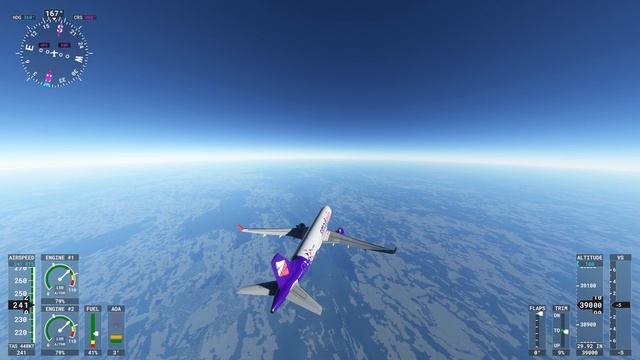 Microsoft Flight Simulator 2020 |ULMM Мурманск -ULLI Пулково| FBW 0.10.1 рейс 5N518 смотреть онлайн