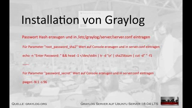 Graylog 3.02 Server auf Ubuntu Server 18.04 LTS смотреть онлайн