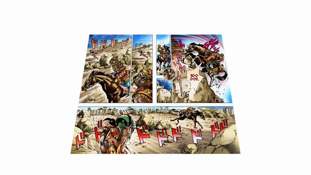 Озвучка JOJO Steeal Ball Run Глава 7 Том 1 смотреть онлайн