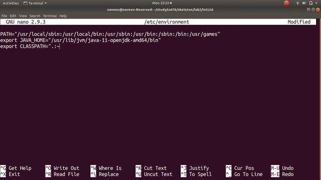 Java classpath in linux, ubuntu смотреть онлайн