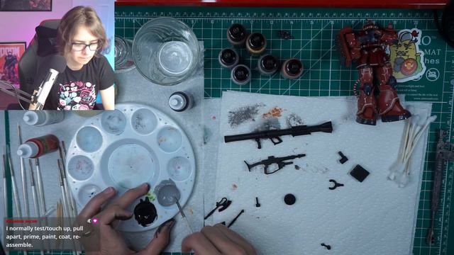 Let's Build Gunpla! HG Zaku II (Red Comet Ver.) Part 4 (6/1/21) смотреть онлайн