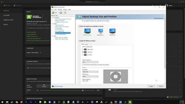 How To Use Stretched Resolution With Nvidia Image Scaling