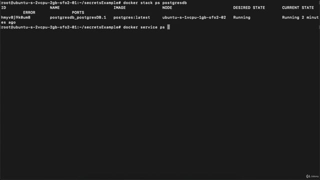 3 Deploy Stack with Swarm Secrets смотреть онлайн