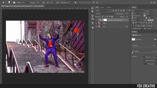 Цветокор. с помощью Photoshop смотреть онлайн