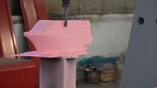 видео обработки модель корабля 5 осевой фрезерного станка 3 смотреть онлайн