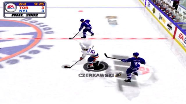 NHL 2002 Gameplay New York Islanders vs Toronto Maple Leafs смотреть онлайн