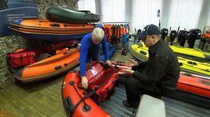 Носовая сумка ivlerboat подробный  Обзор // Оборудование лодки ПВХ Сумка-Рундук