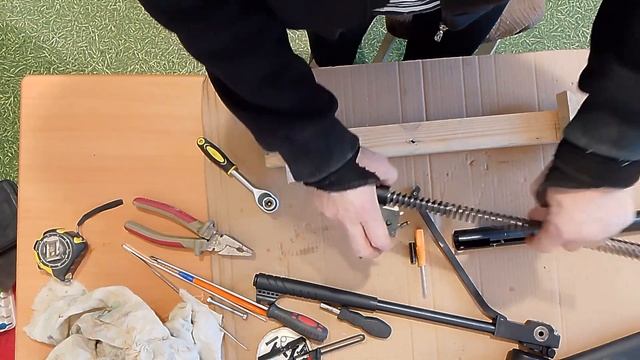Hatsan Striker 1000s Как легко открутить осевой винт. Расконсервация. Полная разборка и сборка. смотреть онлайн