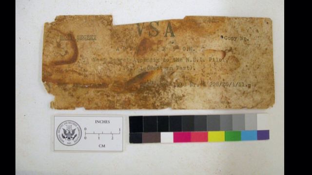 Up from the Deep: Treating Records Salvaged from a World War II Shipwreck смотреть онлайн