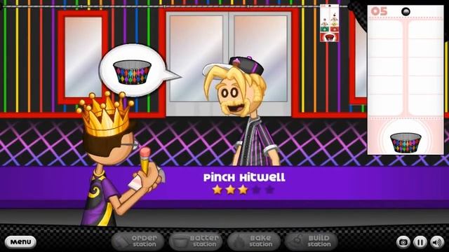 Papa's Cupcakeria HD - New Year Season смотреть онлайн