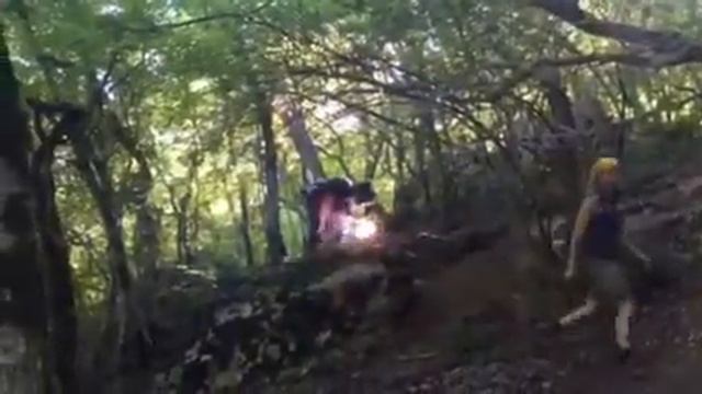 ГБУ РК "Ялтинский горно-лесной природный заповедник" и отель "Мрия" зажигают на Чёртовой лестнице смотреть онлайн