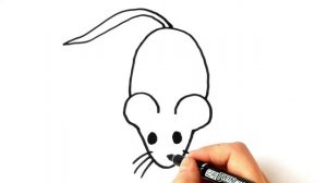 Как нарисовать мышь