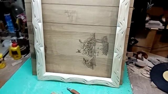 Рамка для зеркала! Своими руками!!! смотреть онлайн