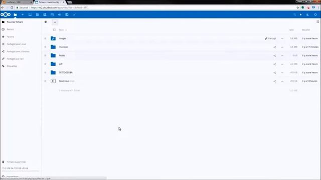 Nextcloud : Comment créer un nouveau dossier et télécharger un fichier ? смотреть онлайн