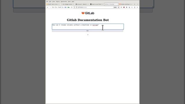 Create a GitLab documentation bot using AI смотреть онлайн