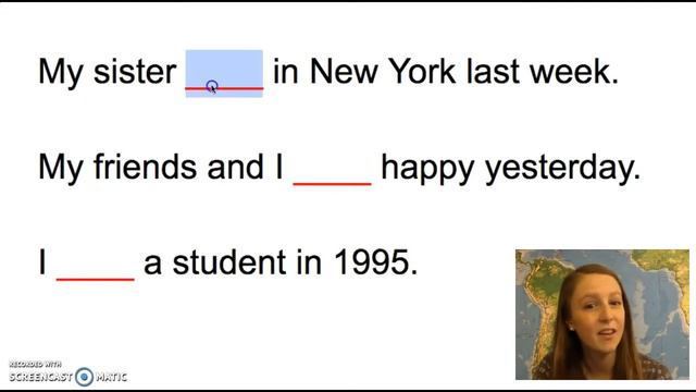 Be Verb in Simple Past (Affirmative) смотреть онлайн