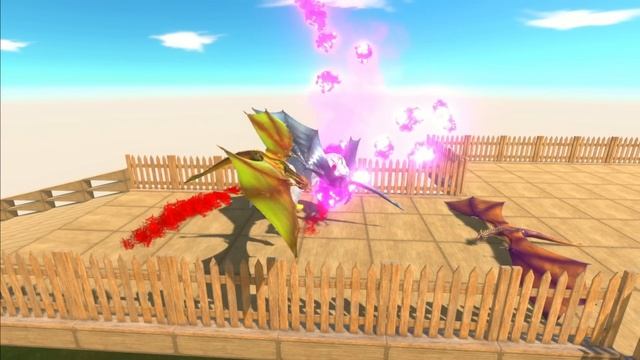 ALBINO T-REX vs CAPTAIN T-REX vs FLASH SPINOSAURUS DEATH RUN - Animal Revolt Battle Simulator смотреть онлайн