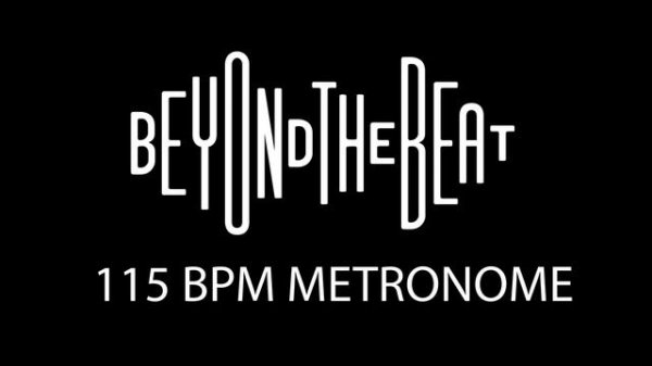 Metronome 115 BPM, Tempo 115, 4/4 115BPM,