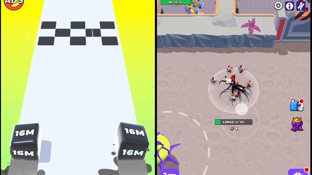 Jelly Run 2048 | Alien Invasion RPG Idle Space - ALL LEVELS iOS/Android Gameplay смотреть онлайн