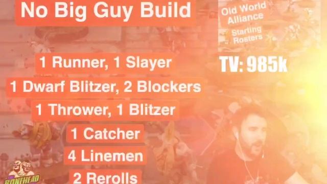 Old World Alliance Starting Rosters - Blood Bowl 2020 (Bonehead Podcast) смотреть онлайн