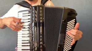 Танго Кумпарсита - Разбор как играть на Аккордеоне с нуля -  Видео урок Аккордеона