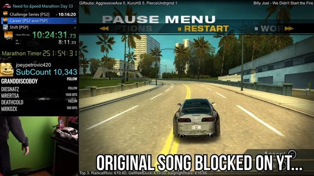 It gets even worse! Undercover for PS2, PSP and DS | NFS Marathon 2019 Part 25 смотреть онлайн
