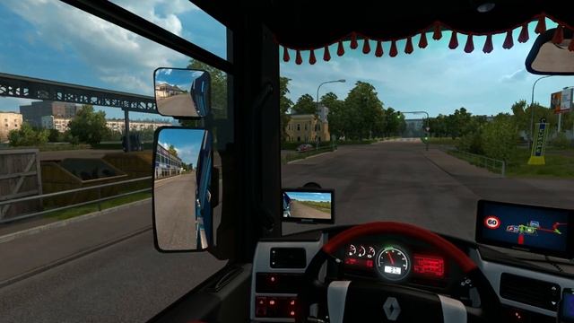 Euro Truck Simulator 2 Renault Magnum RusMap Road Leningrad Vitebsk смотреть онлайн